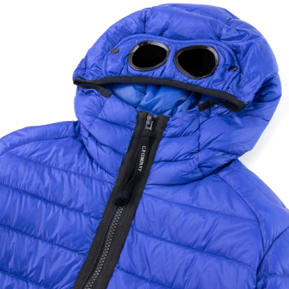 C.P. Company Undersixteen Surf Blue Down Filled Goggle Jacket Royal Blue 877