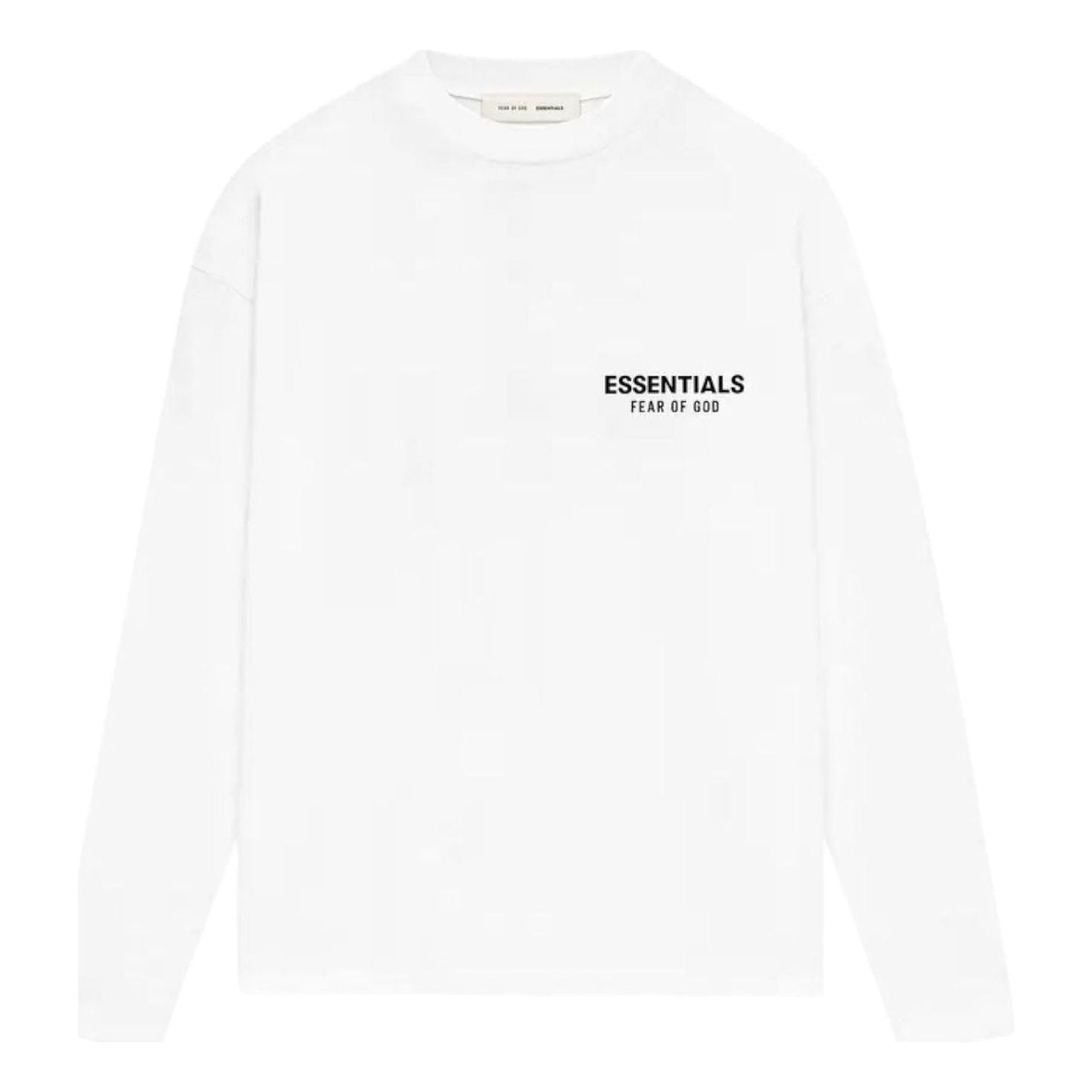 Fear of God Essentials Classic Long-Sleeve T-Shirt 'Bright White' 125AS254202F