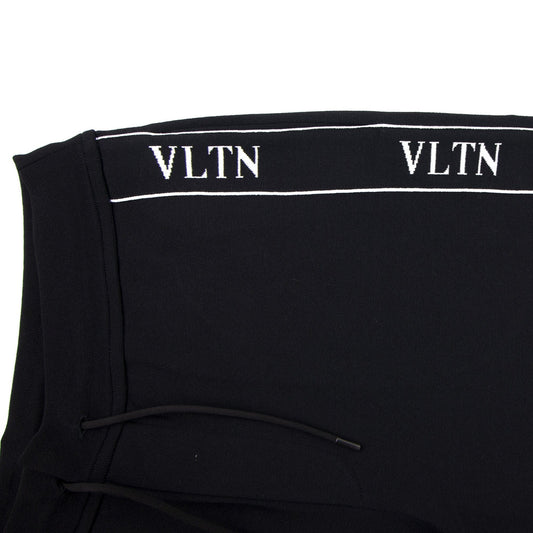 Valentino VLTN Viscose Bermuda Shorts Black