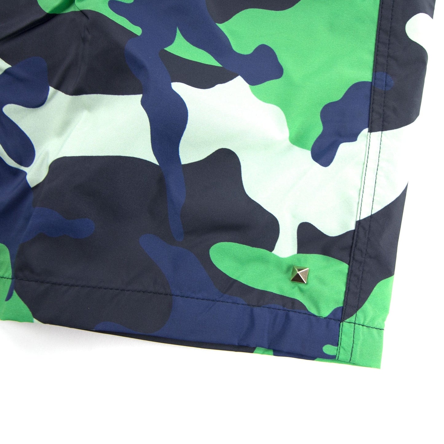 Valentino Camouflage Swimming Shorts Green Camo