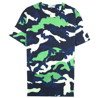 Valentino Camouflage T-shirt Green Camo