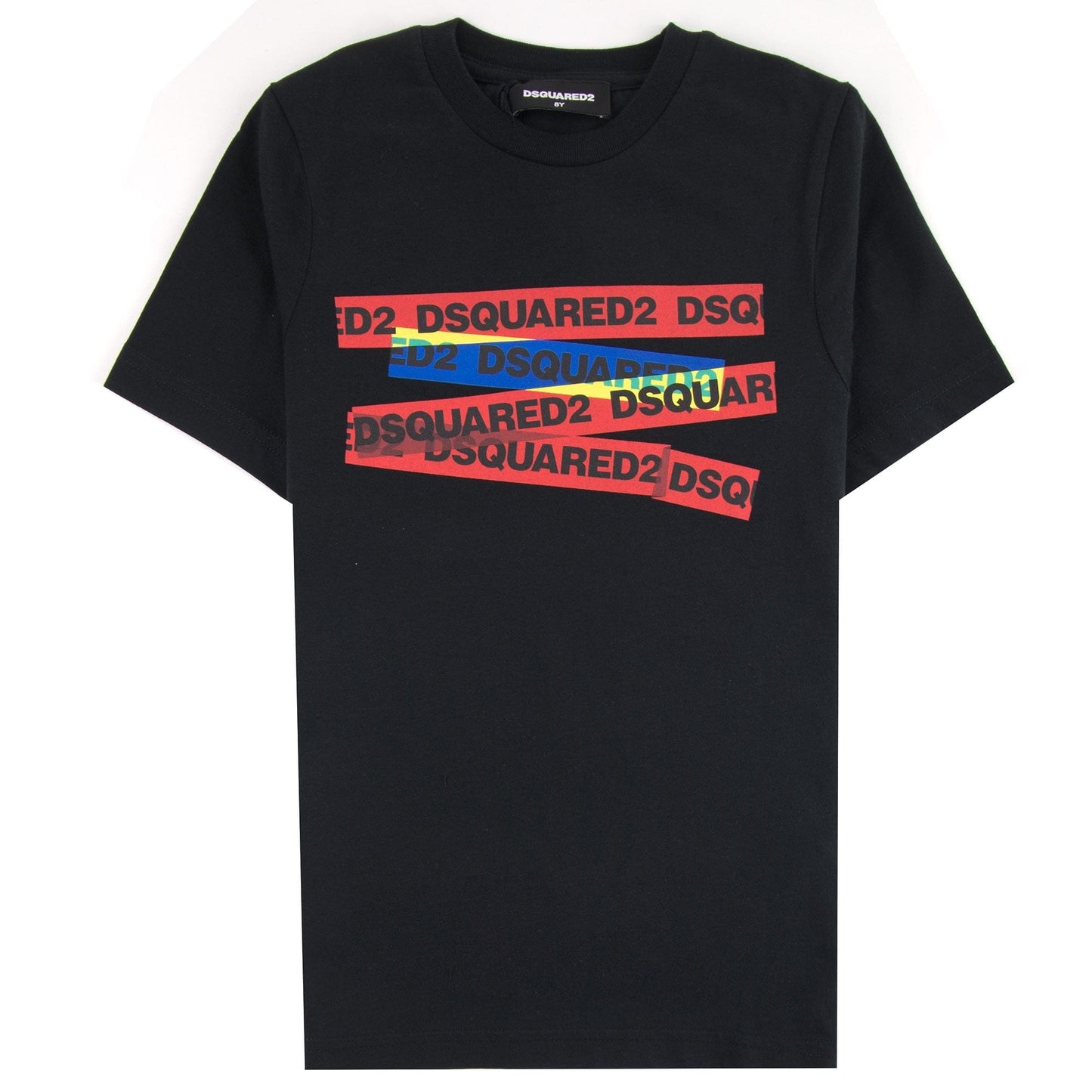 Dsquared2 Kids Banner T-shirt Black
