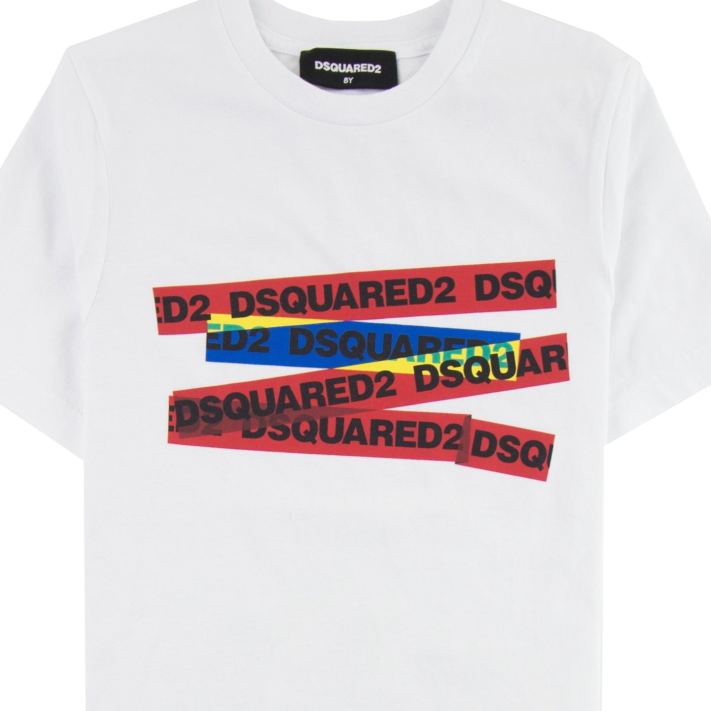 Dsquared2 Kids Banner T-shirt White