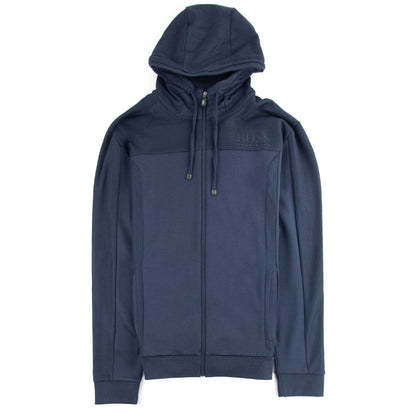 Hugo Boss Mesh Saggy Hoodie Navy