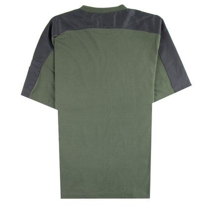 Prada Metal Badge Jersey T-shirt Green