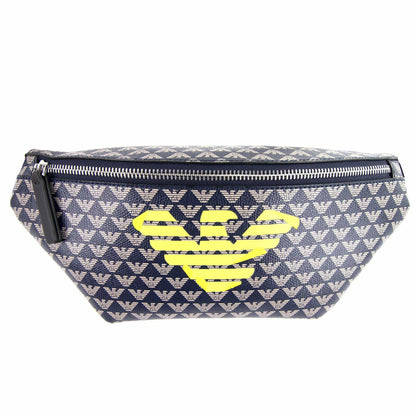 Emporio Armani Jnr Logo Belt Bag Blue