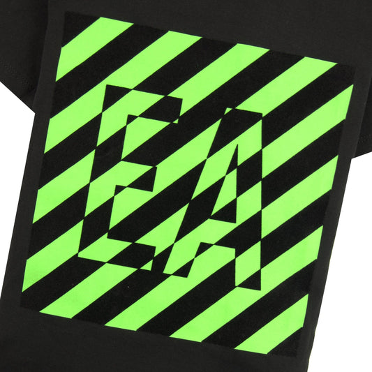 Emporio Armani Jnr Contrasting Logo T-shirt Nero