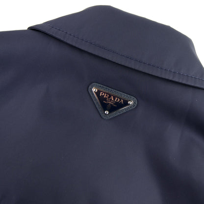 Prada Nylon Gabardine Blouson Coach Jacket Navy