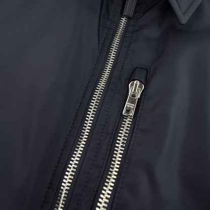 Prada Nylon Gabardine Blouson Coach Jacket Navy