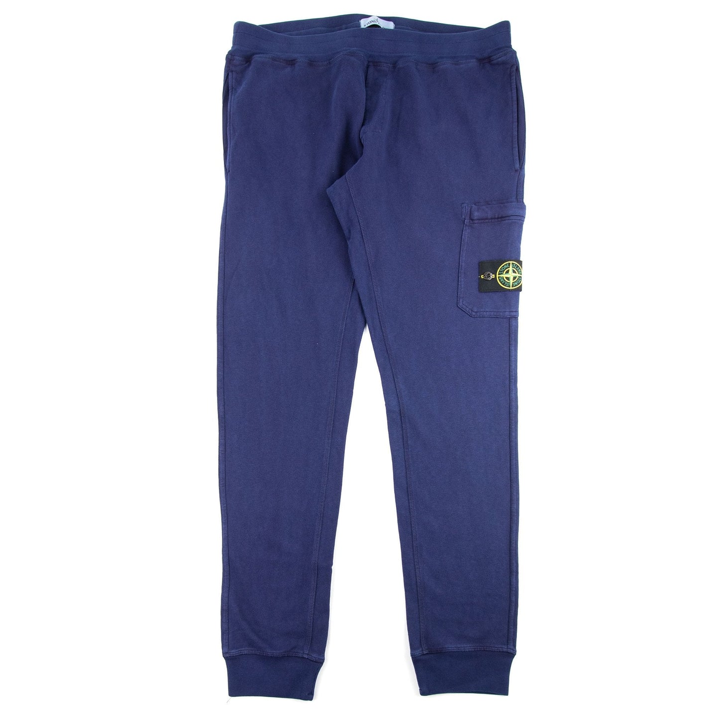 Stone Island Patch Logo Tracksuit Pants Blue VO127