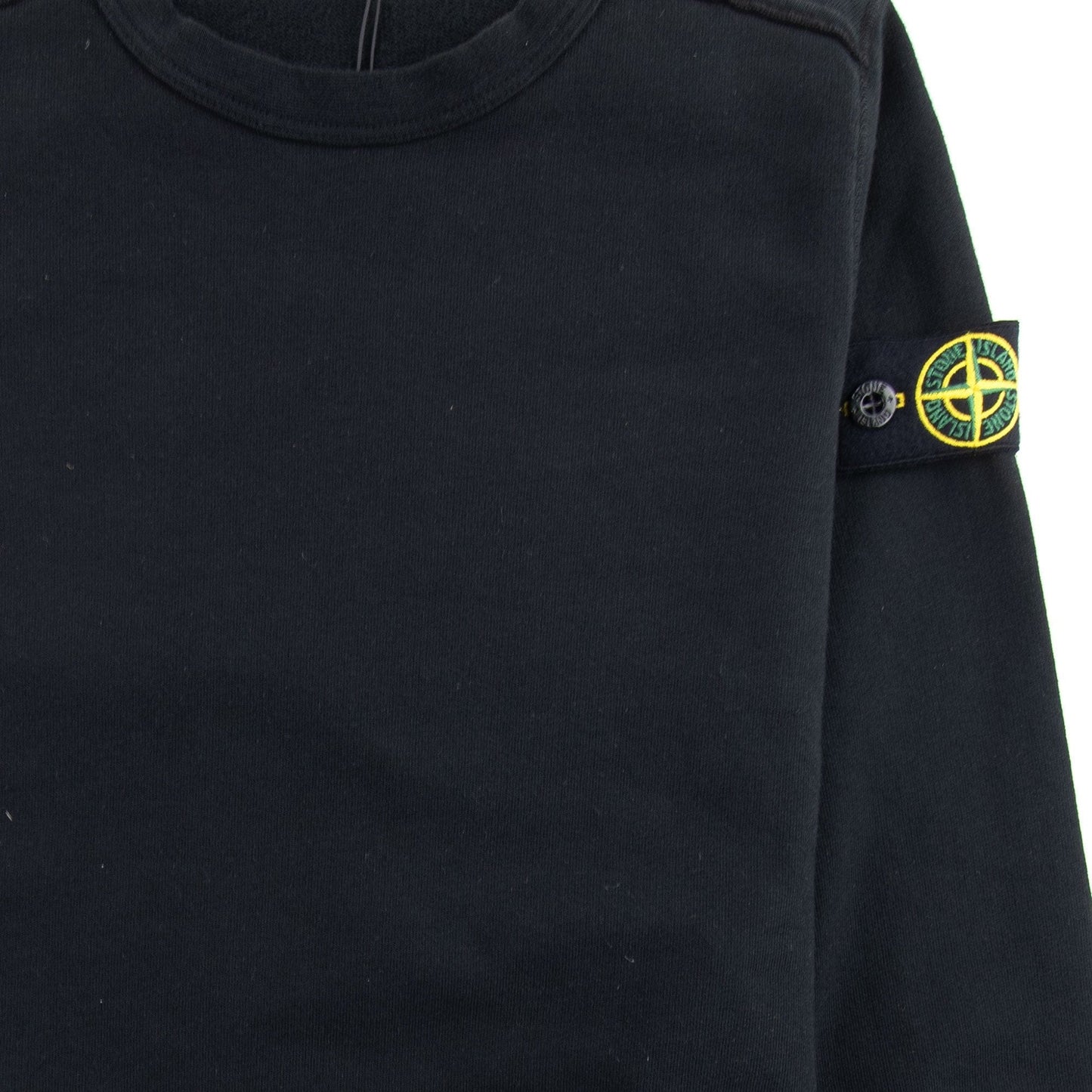 Stone Island Junior Crewneck Sweatshirt Black V0029
