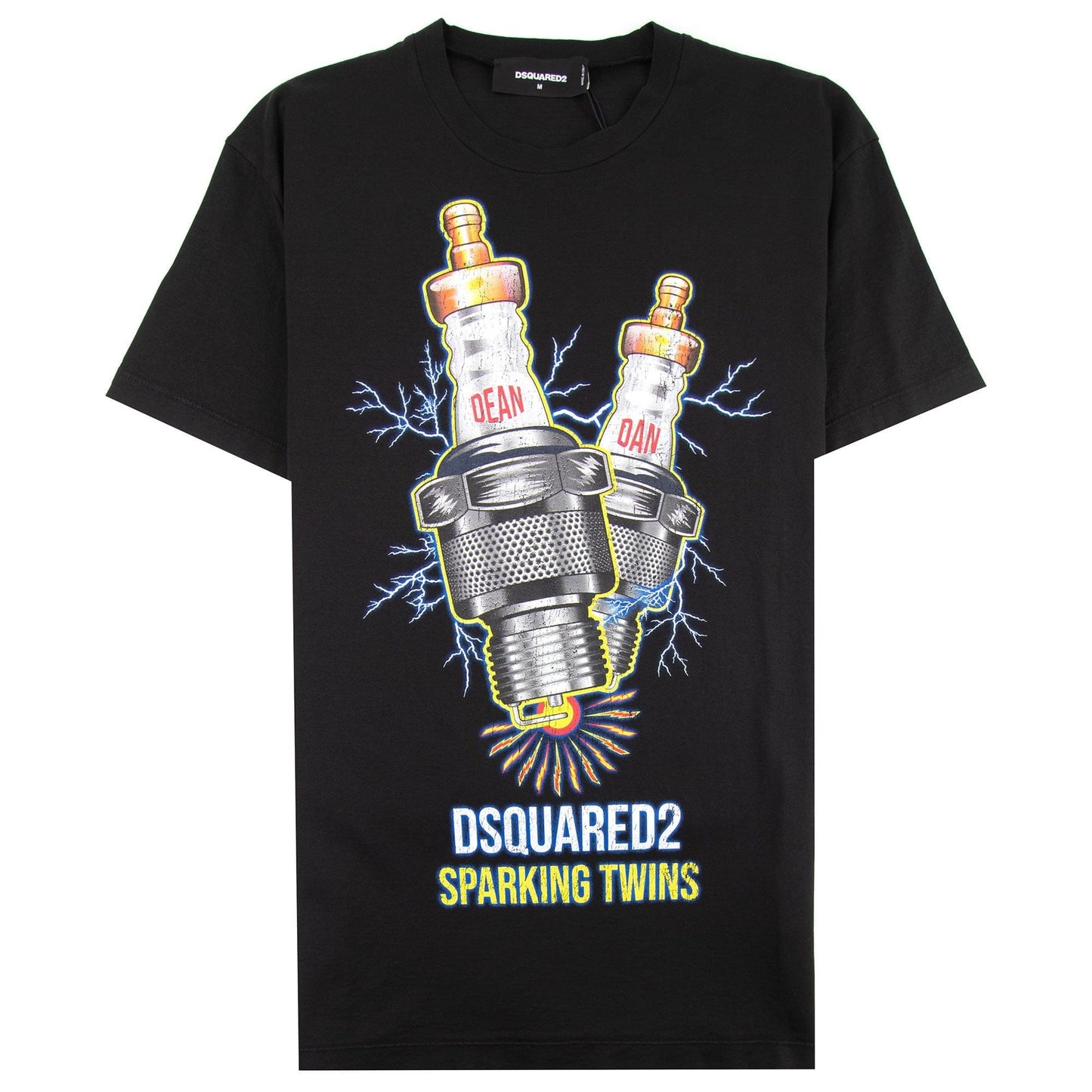 Dsquared2 Sparking Twins T-shirt Black 900