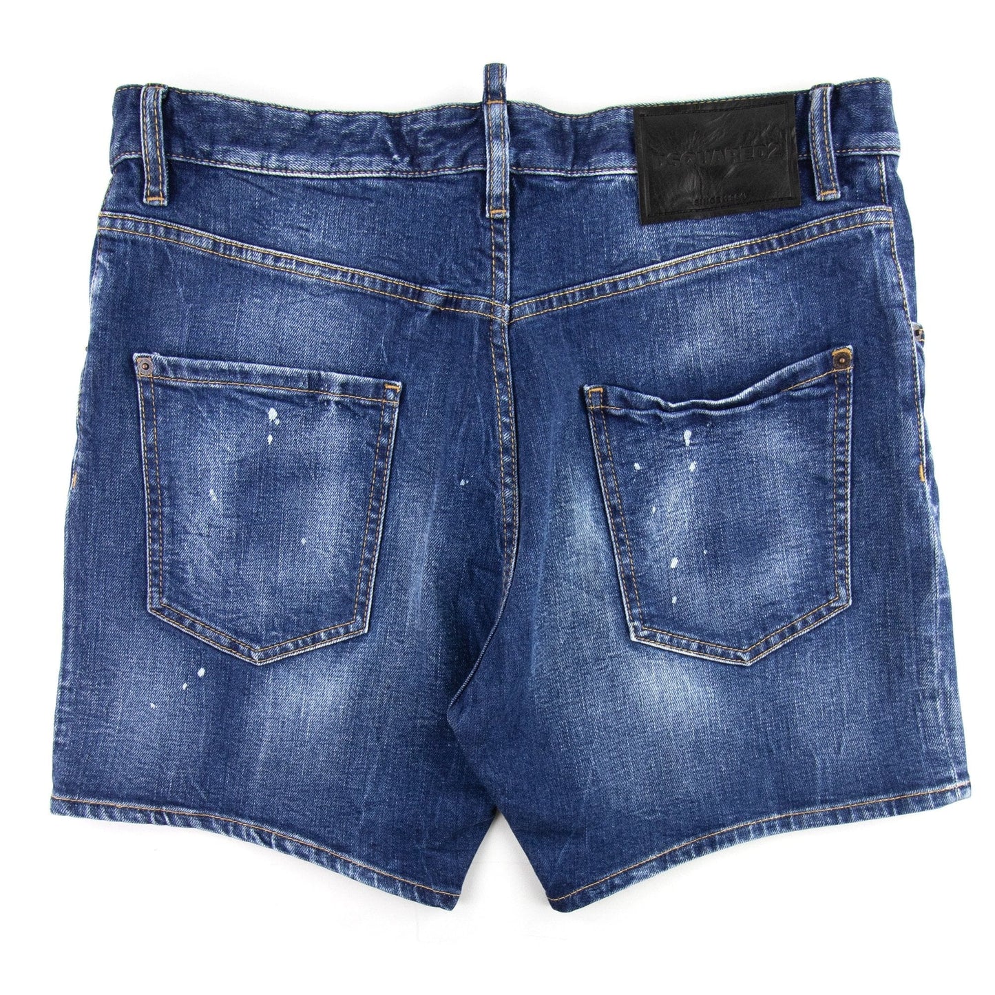 Dsquared2 Dan Commando Denim Shorts Blue