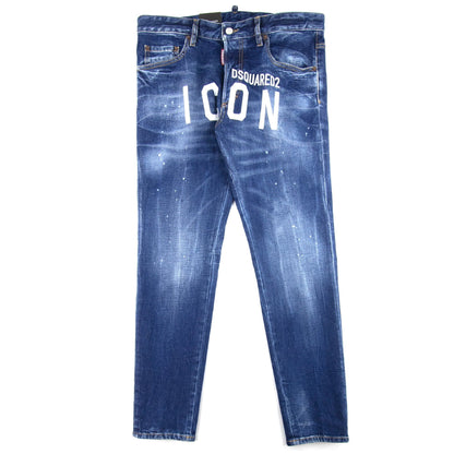 Dsquared2 Skinny Dan Jeans Blue