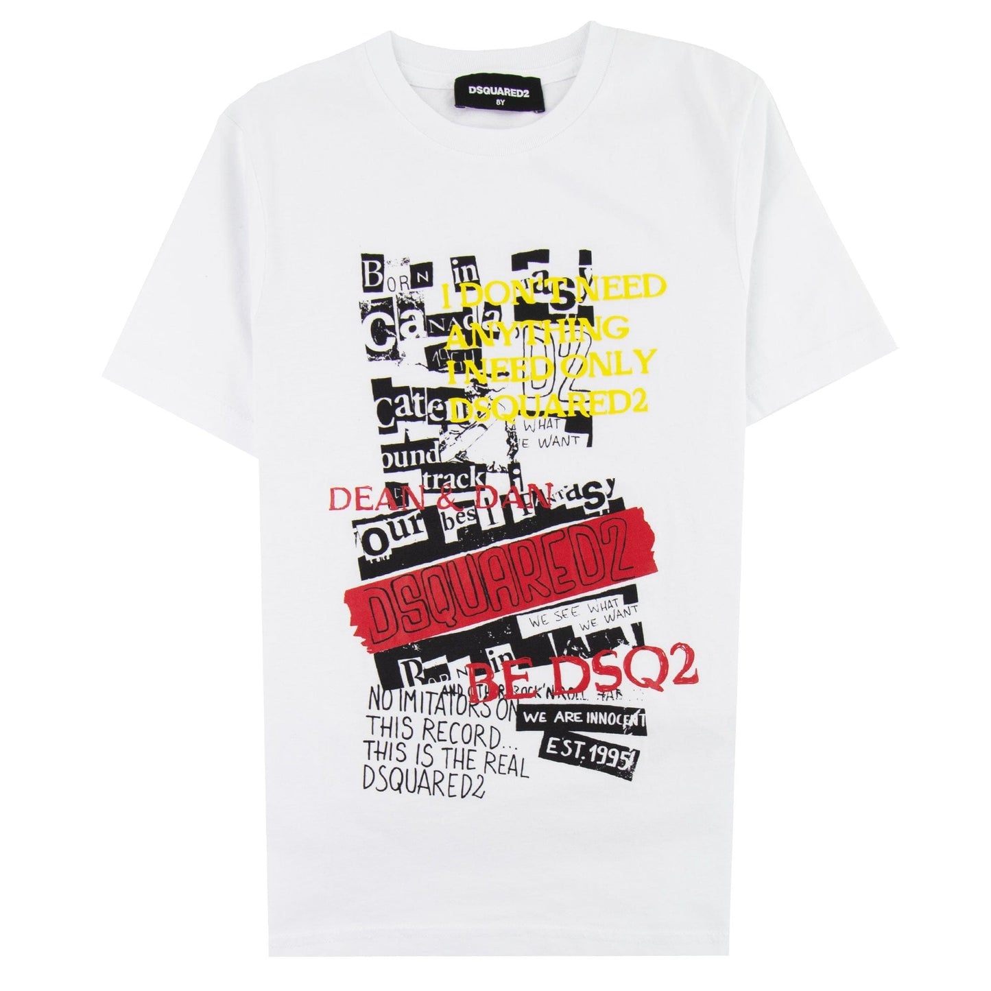 Dsquared2 Kids Punkd T-shirt White