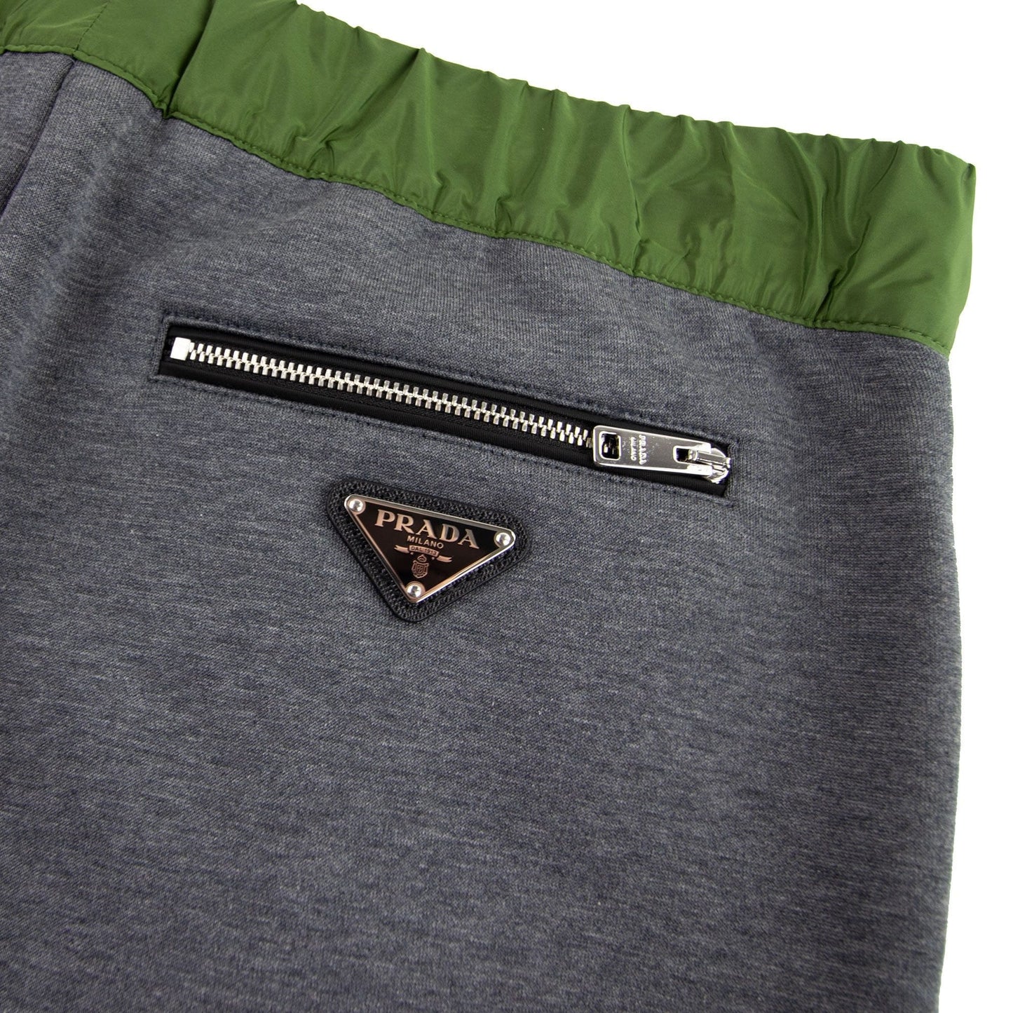 Prada Technical Cotton Trousers Nero