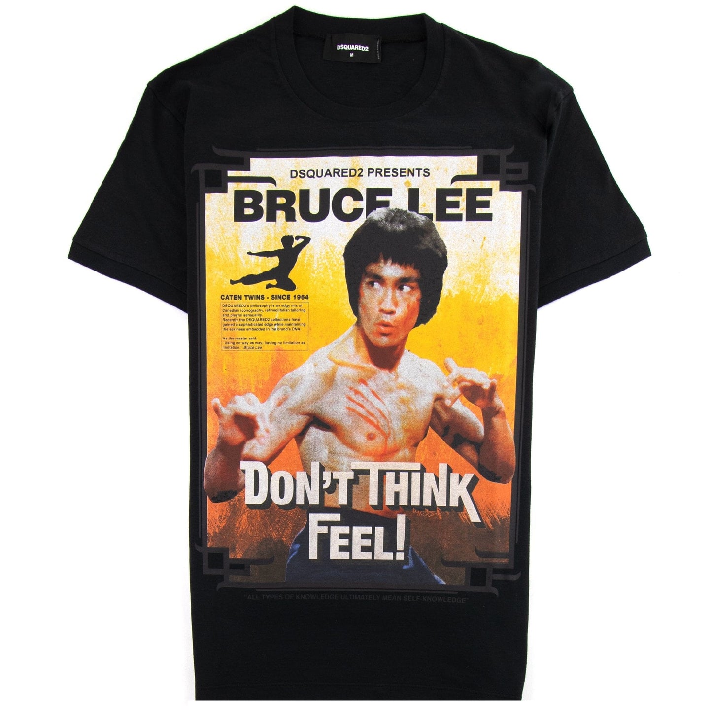 Dsquared2 Bruce Lee T-shirt Black