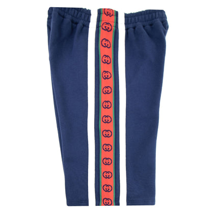 Gucci Junior Interlocking G Shorts Navy
