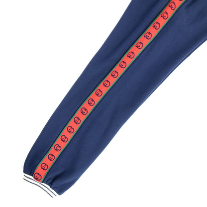 Gucci Junior Interlocking G Track Pants Navy