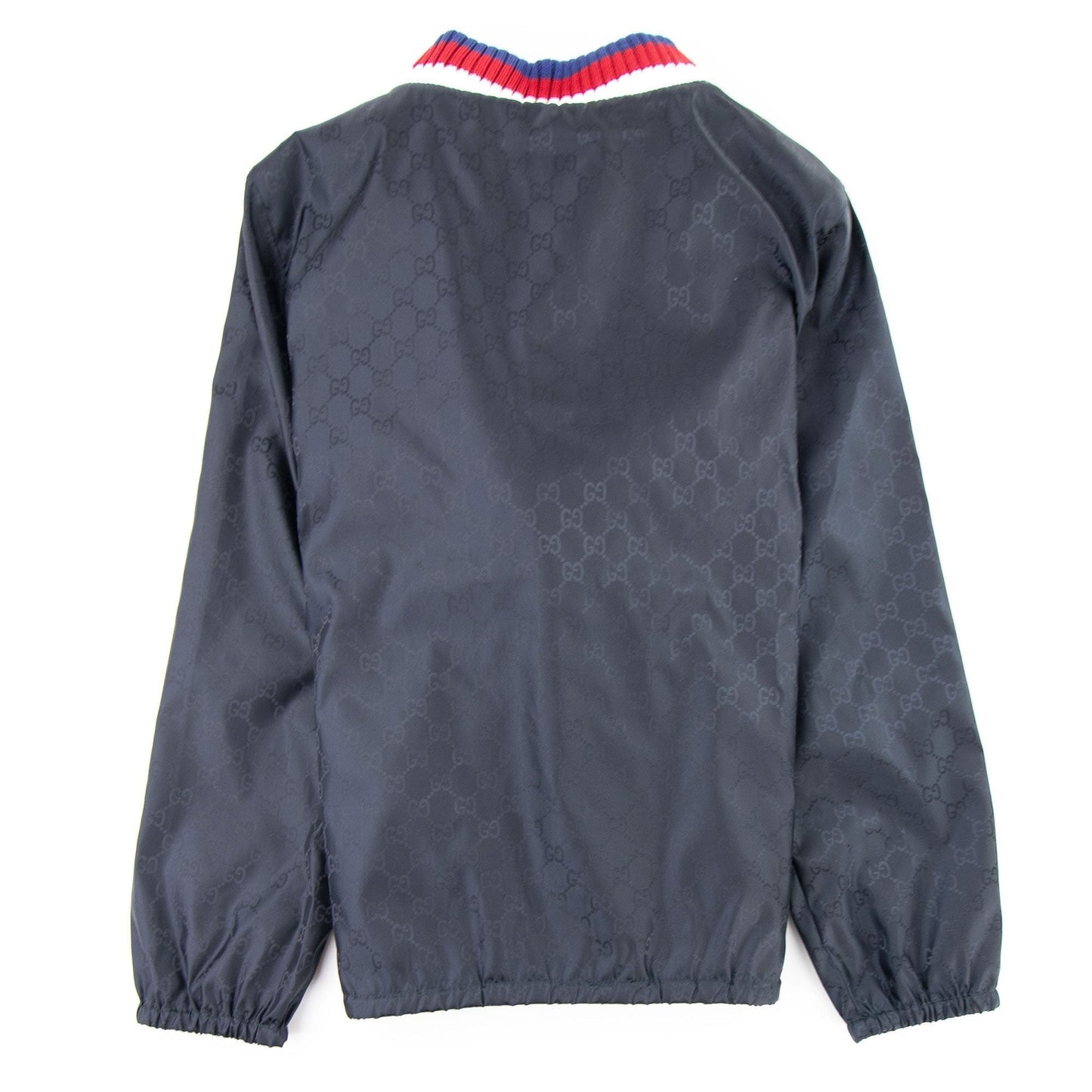 Gucci Junior Gg Rain Jacket Navy