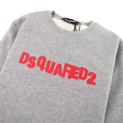 Dsqaured2 Kids Stamped Logo Crewneck Sweatshirt Grey