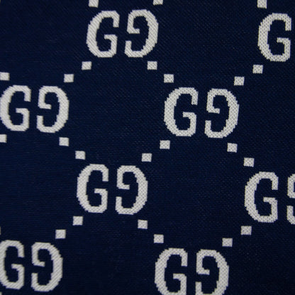 Gucci Jacquard Gg Zip Up Jacket Blue