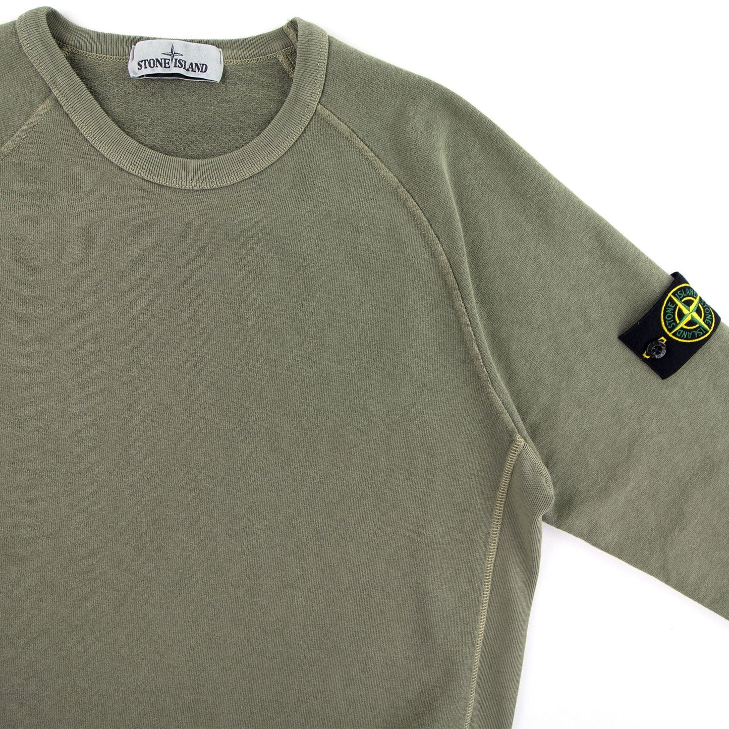 Stone Island 66060 T.co+old Sweatshirt Olive V0158