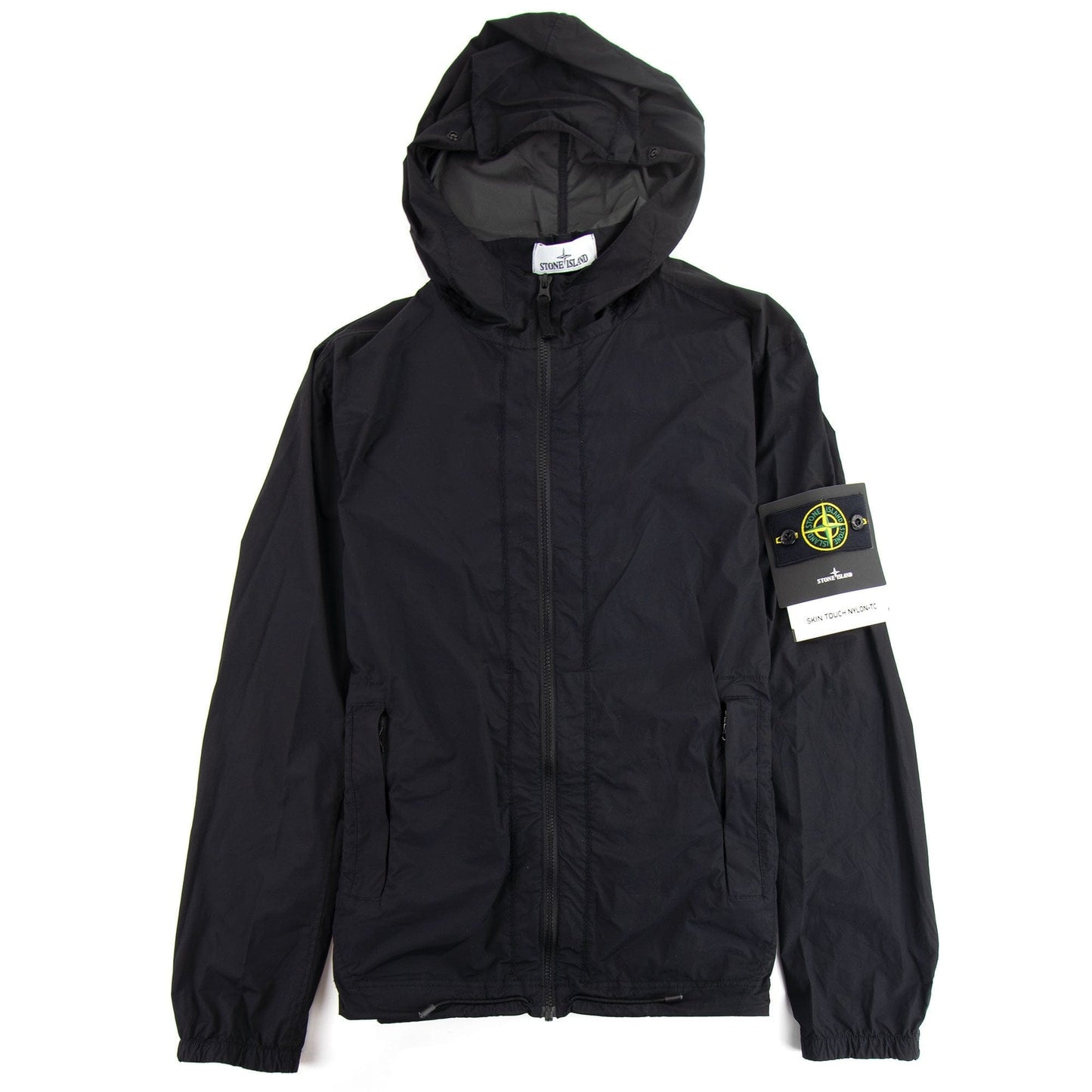 Stone Island Skin Touch Nylon-Tc Packable Jacket Black V0029