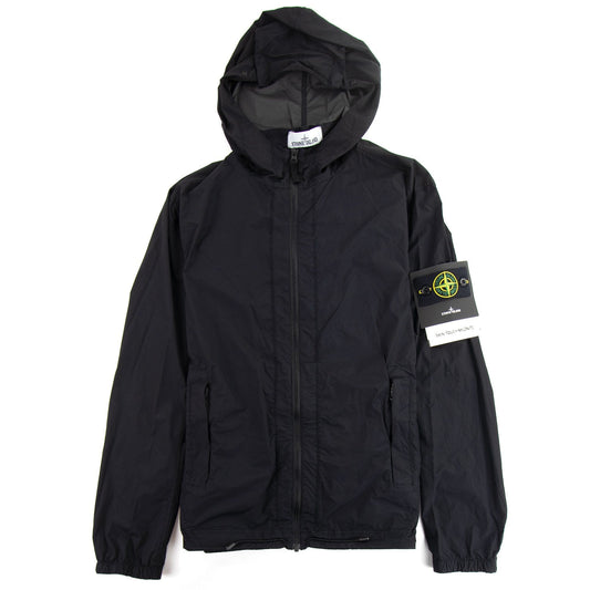 Stone Island Skin Touch Nylon-Tc Packable Jacket Black V0029