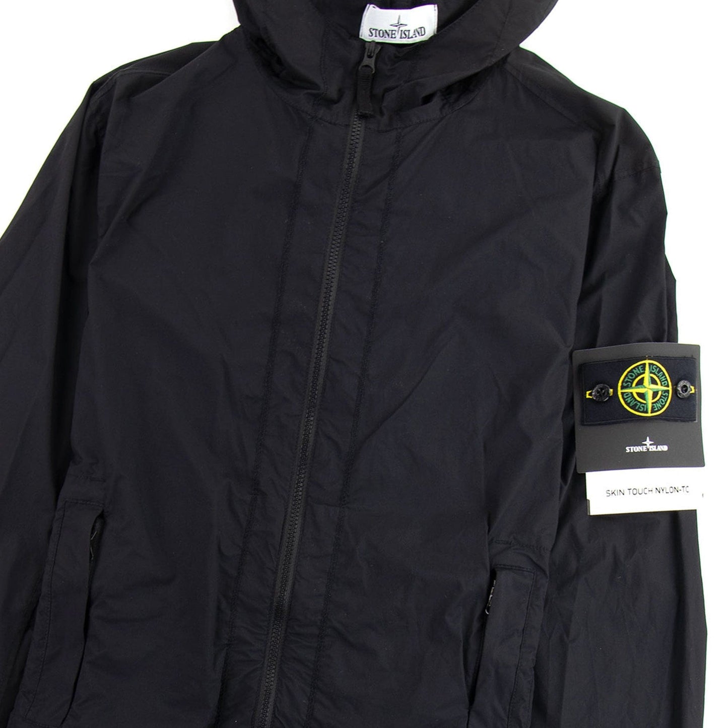 Stone Island Skin Touch Nylon-Tc Packable Jacket Black V0029