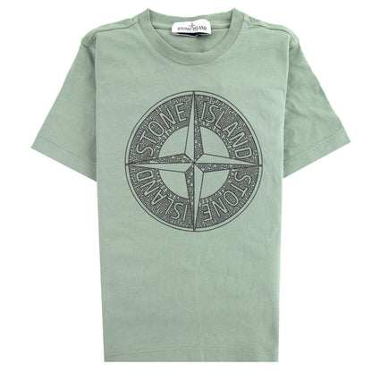 Stone Island Junior 21059 Maze T-shirt Olive V0055