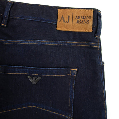Armani Jeans J28 Slim Fit Jeans Dark Denim