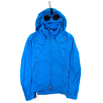 Cp Company Nycra Stretch Nylon Goggle Jacket Electric Blue 850