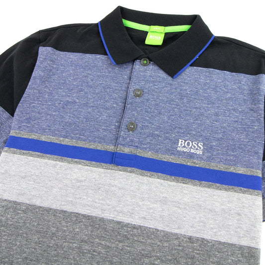 Hugo Boss Paule 2 Short Sleeve Polo Black/blue