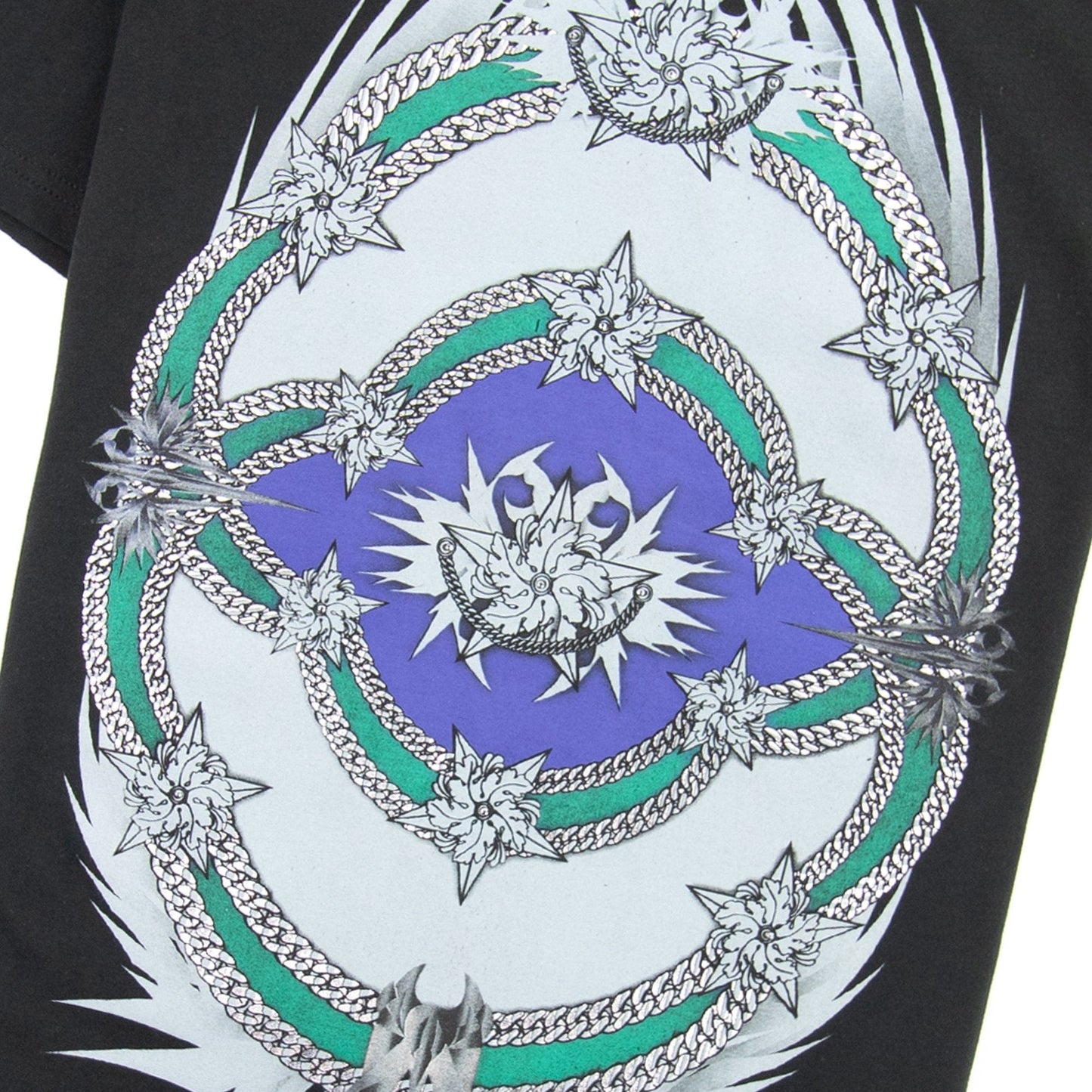 Versace Jeans Military Stars T-shirt Black