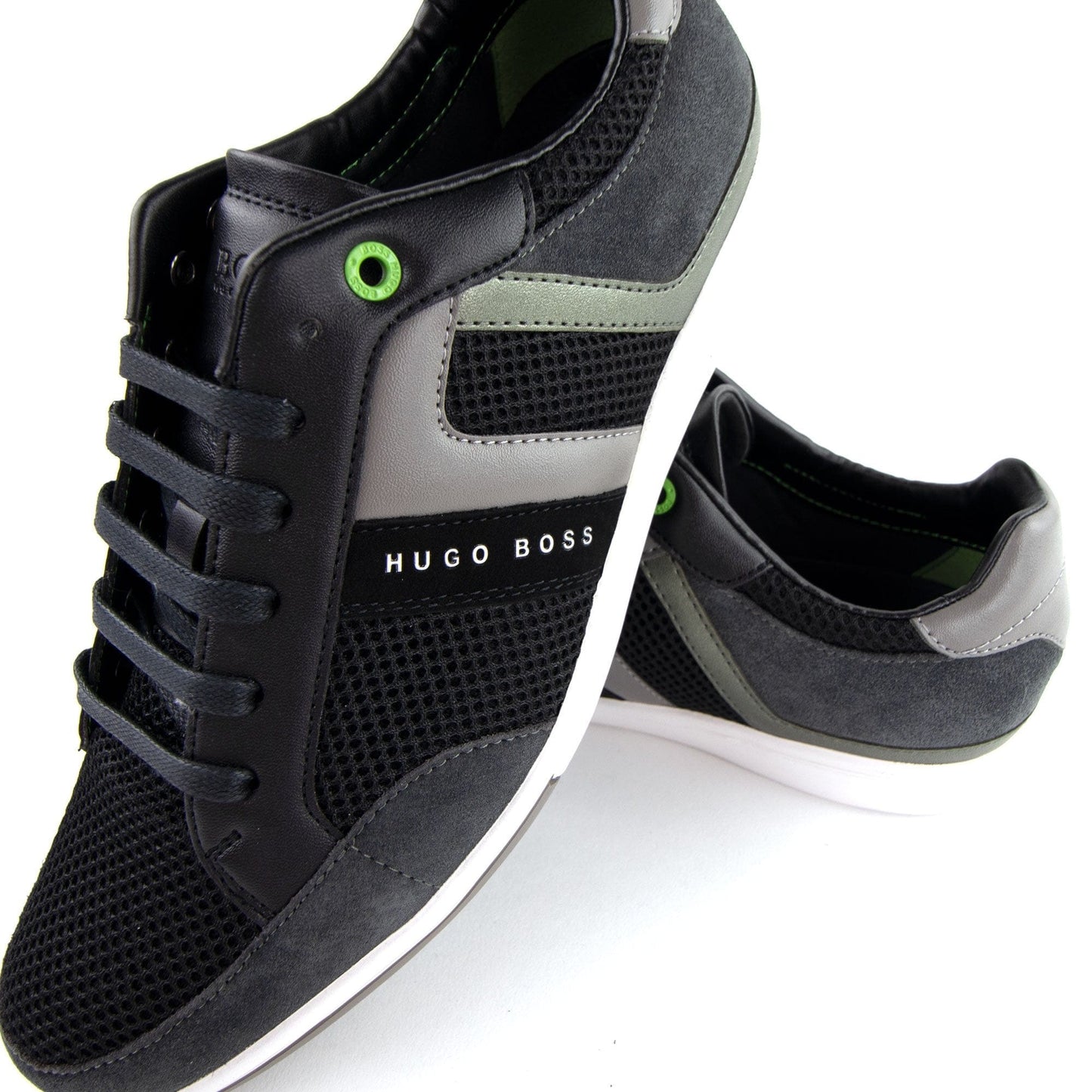Hugo Boss Eldorado Reflect Trainers Dark Grey