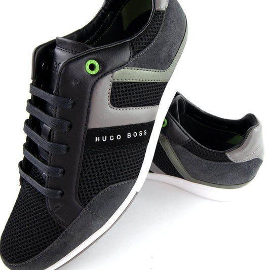 Hugo Boss Eldorado Reflect Trainers Dark Grey