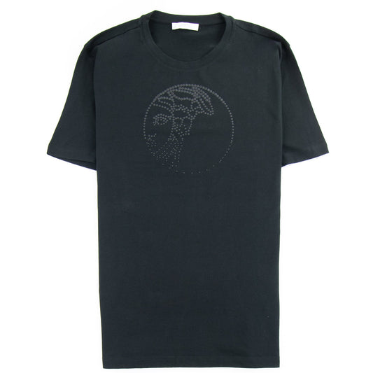 Versace Collection Studded Medusa T-shirt Black