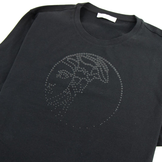 Versace Collection Studded Medusa T-shirt Black