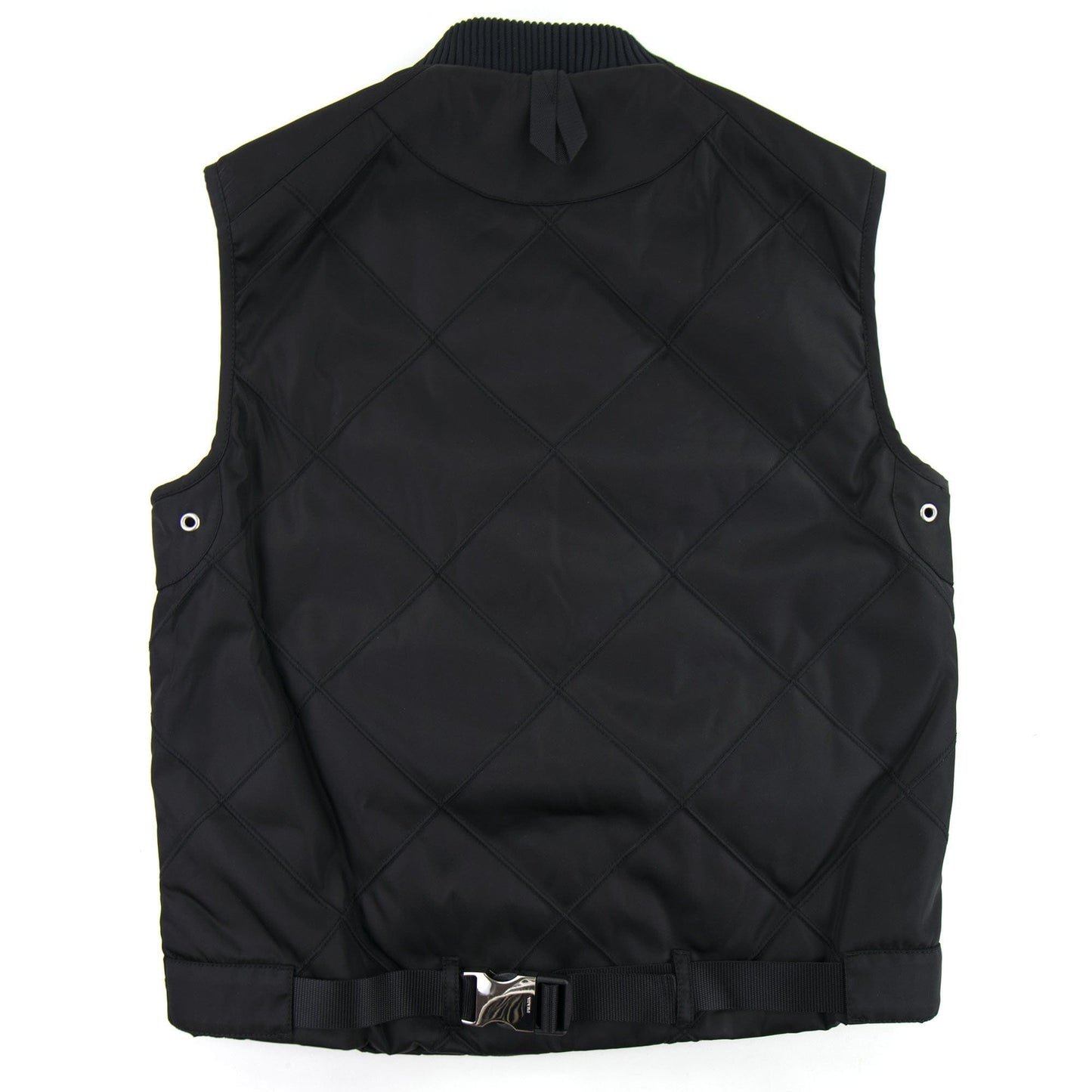 Prada Nylon Gabardine Vest Nero