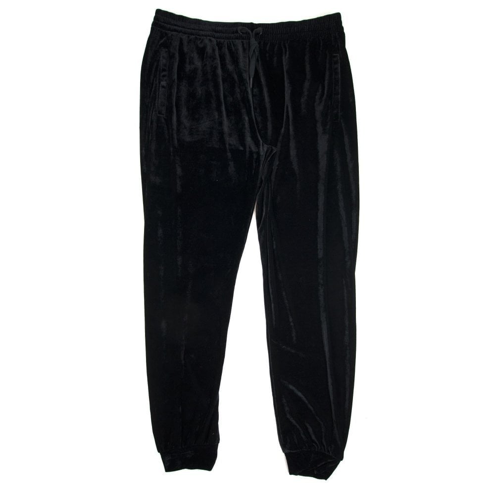 Versace Velour Medusa Tracksuit Black