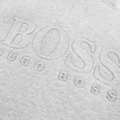 Hugo Boss Kids Small Logo Hooded Sweatshirt Grey Marl