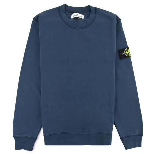 Stone Island 63020 Crewneck Sweatshirt Marine Blue V0028