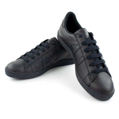 Armani Jeans Low Trainers Navy