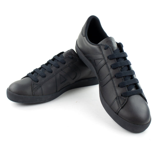 Armani Jeans Low Trainers Navy