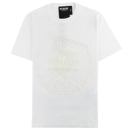 Versace Versus Slim Fit Lion T-shirt White