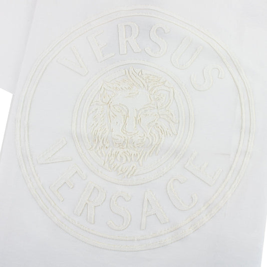 Versace Versus Slim Fit Lion T-shirt White