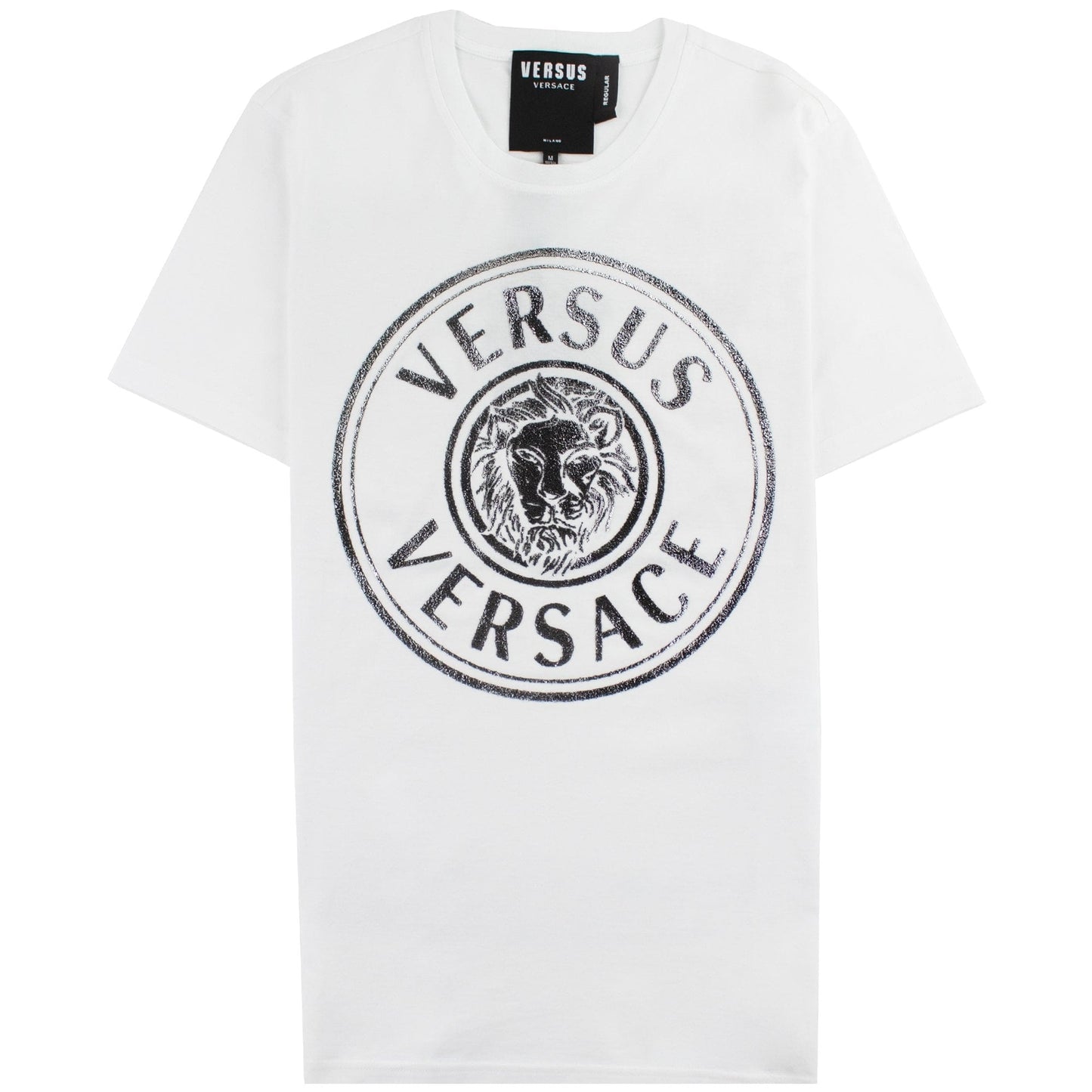 Versace Versus Regular Fit Medallion Tshirt White