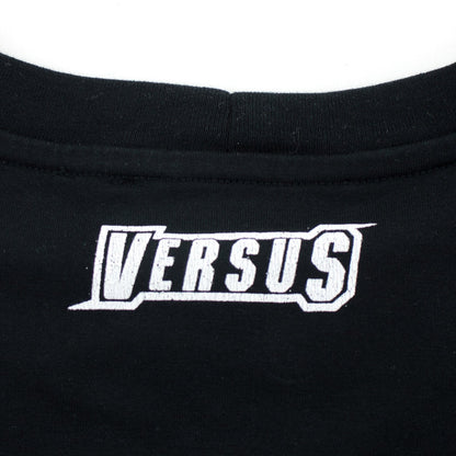 Versace Versus La Fit Print T-shirt Black
