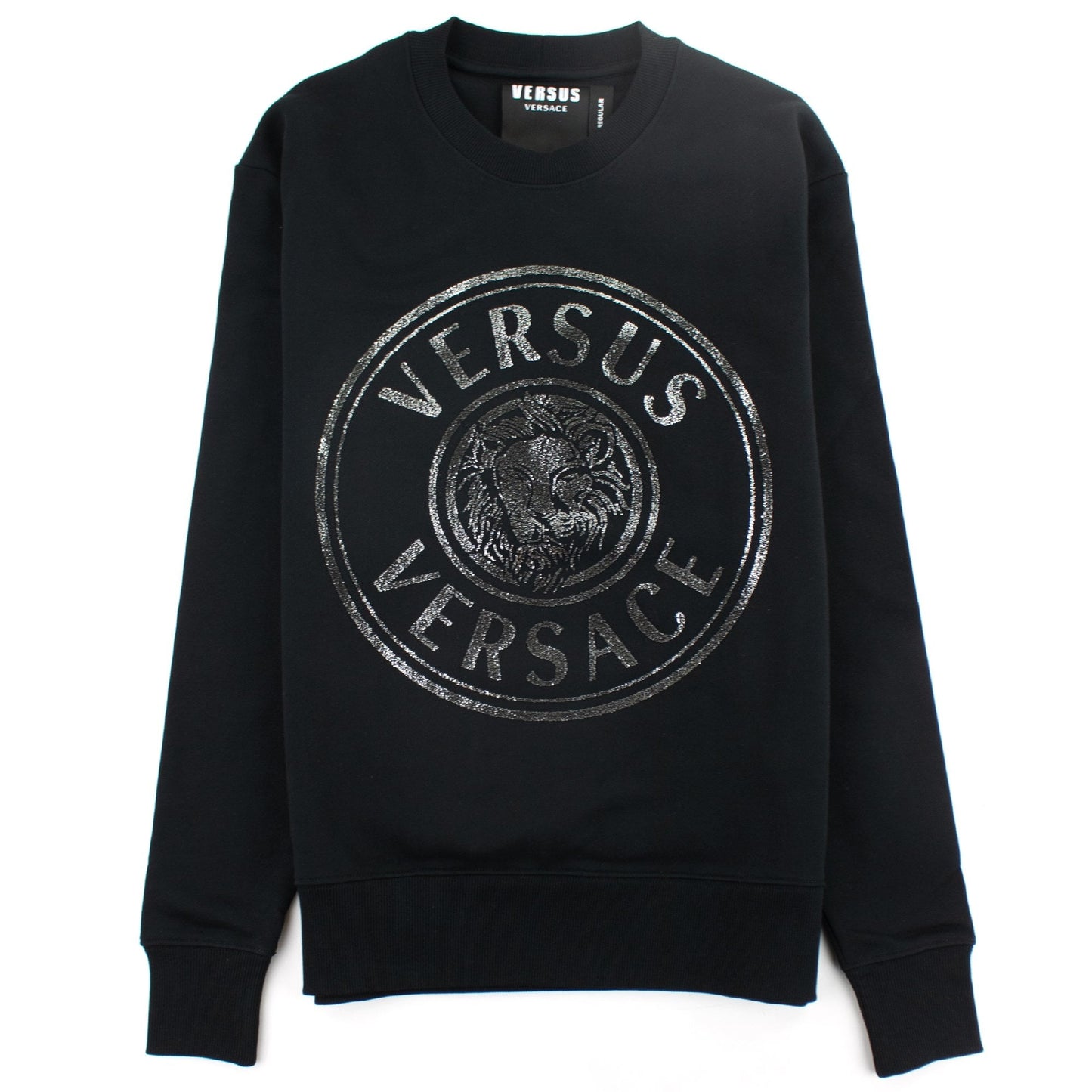 Versace Versus Lion Medallion Sweatshirt Black